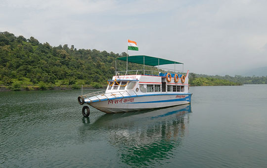 Boating in Shivsagar Lake
